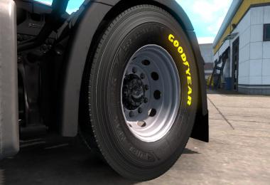 Goodyear Tires (Yellow Painted) v1.0