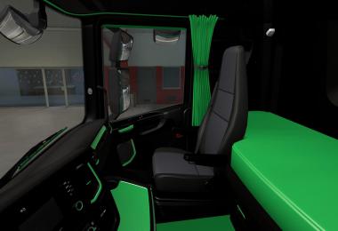 Green Interior for Scania 2016 v1.0