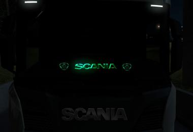 Green Windshield Table for Scania v1.0