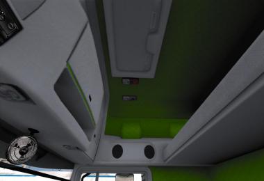 Interior DAF 105 XF Green/White 1.40