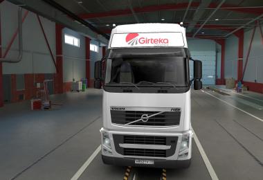 LIGHTBOX VOLVO FH 2009 AND 2012 GIRTEKA LOGISTICS 1.39