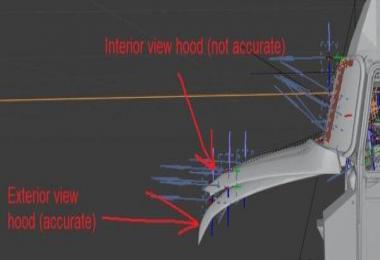 Mack Anthem Interior View Hood Fix by iceCat3003 v1.0