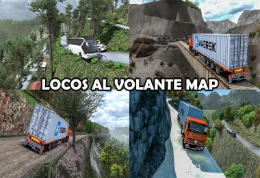 Map LOCOS AL VOLANTE (Extreme Route) ETS2 1.40