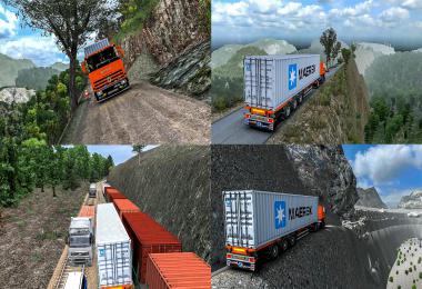 Map LOCOS AL VOLANTE (Extreme Route) ETS2 1.40