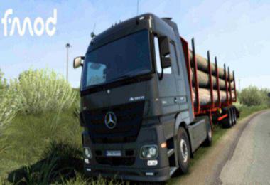 Mercedes Actros MP3 V8 2009 FMOD Stereo 1.40