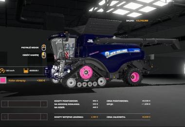 New Holland CR1090 MultiColor Pack v1.0