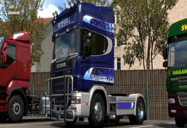 Roy Gill Haulage Scania skin v1.0