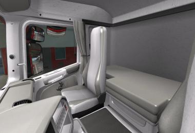 Scania R2009 - Exclusive White Interior v1.0