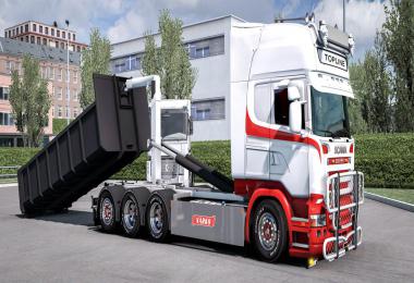 Scania RJL Hooklift addon 1.38-1.39