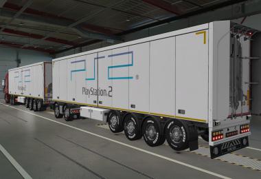 SKIN OWNED TRAILERS SCS PLAY STATION 2 1.40