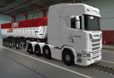 SKIN SCANIA S 2016 8X4 CARVALIMA TRANSPORTES 1.39