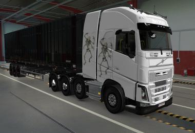 SKIN VOLVO FH16 2012 8X4 CAVEIRA 1.39