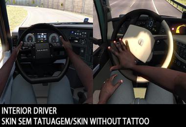 Skins Driver Hands without Tattoo two options 1.39