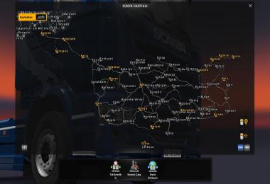 TURKEY MAP connections v1.3