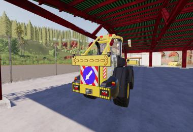 Wheel Loader Warning Sign v1.0