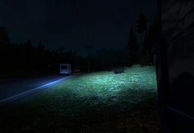 Xenon Lights Effect for various Trucks 1.39 - 1.40