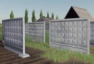 Concrete fence PO-2 v1.0.0.0