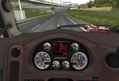 Custom dashboard for DAF XF 105 v1.2 1.39