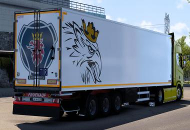 Fruehauf Iceliner Trailer with Scania Skin 1.40