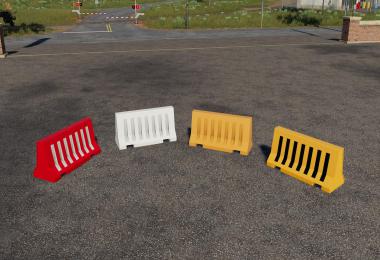 Plastic Road Barrier v1.1