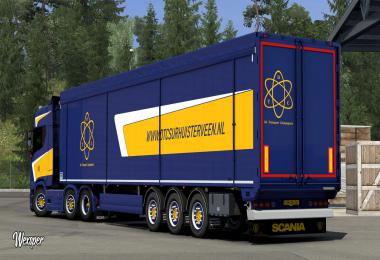 Scania R & S HTC Transport Skin Pack v1.0