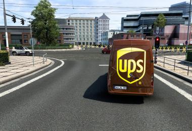 SKIN MERCEDES-BENZ SPRINTER 2021 UPS 1.40