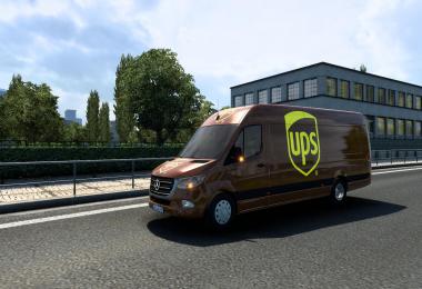 SKIN MERCEDES-BENZ SPRINTER 2021 UPS 1.40