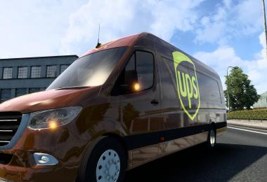 SKIN MERCEDES-BENZ SPRINTER 2021 UPS 1.40