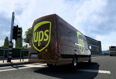 SKIN MERCEDES-BENZ SPRINTER 2021 UPS 1.40