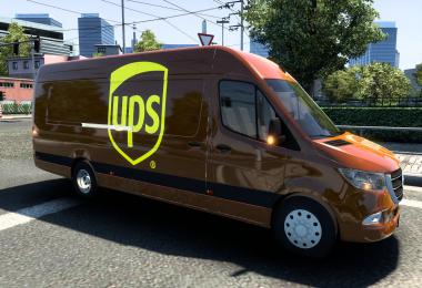 SKIN MERCEDES-BENZ SPRINTER 2021 UPS 1.40