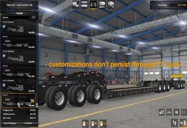 Stacked SCS Lowboy Trailers 1.40