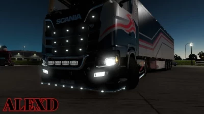 ALEXD FOG LIGHT FOR SCANIA S & R 2016 v1.8