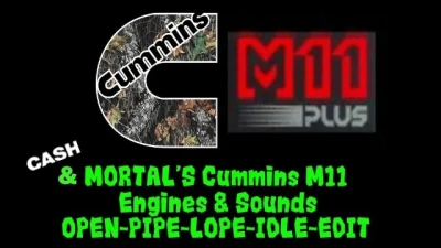 Cummins M11 engine sound mod v3.1