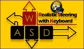 [ETS2] Realistic Steering with Keyboard v4.0.4