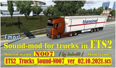 ETS2 Trucks Sound N007 ver02.10.2021.scs 1.41