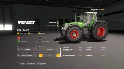 Fendt Favorit 800 v1.0.0.0