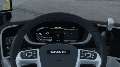 High Quality Dashboard - DAF XG & XG+ [Version with speed limiter] v2.1.2