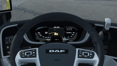 High Quality Dashboard - DAF XG & XG+ [With GPS Included] V2.2.1