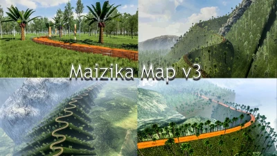 Maizika Map v3 Save Game Profile ETS2 1.36 to 1.42