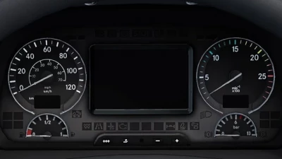 Mercedes-Benz Actros 2009 Corrected Gauges 1.42