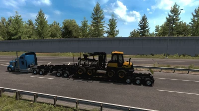 Multiple Trailers in Traffic - ATS - v1.42