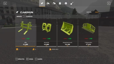 Claas WheelLoader Tools v1.0.0.1