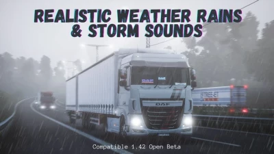 Realistic Weather Rains & Storm Sounds v1.0