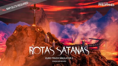 Rotas Satanas Map Save Game Profile ETS2 1.42 beta