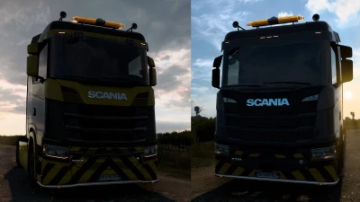 Scania 2016 Front Amber Position Lights 1.42