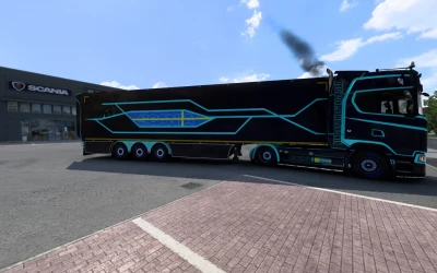 Scania and Volvo Lines Paintjob v1.0