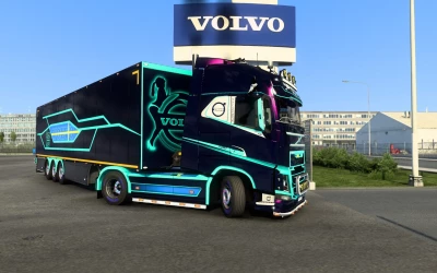 Scania and Volvo Lines Paintjob v1.0