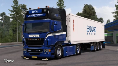 Scania RJL Jeffrey Hart Skin Pack v1.0