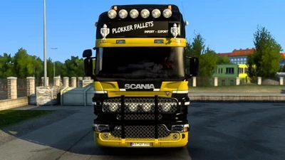 Scania RJL Plokker Pallets skin v1.0