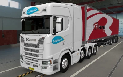 SKIN SCANIA S 2016 8X4 CASAREDO 1.42